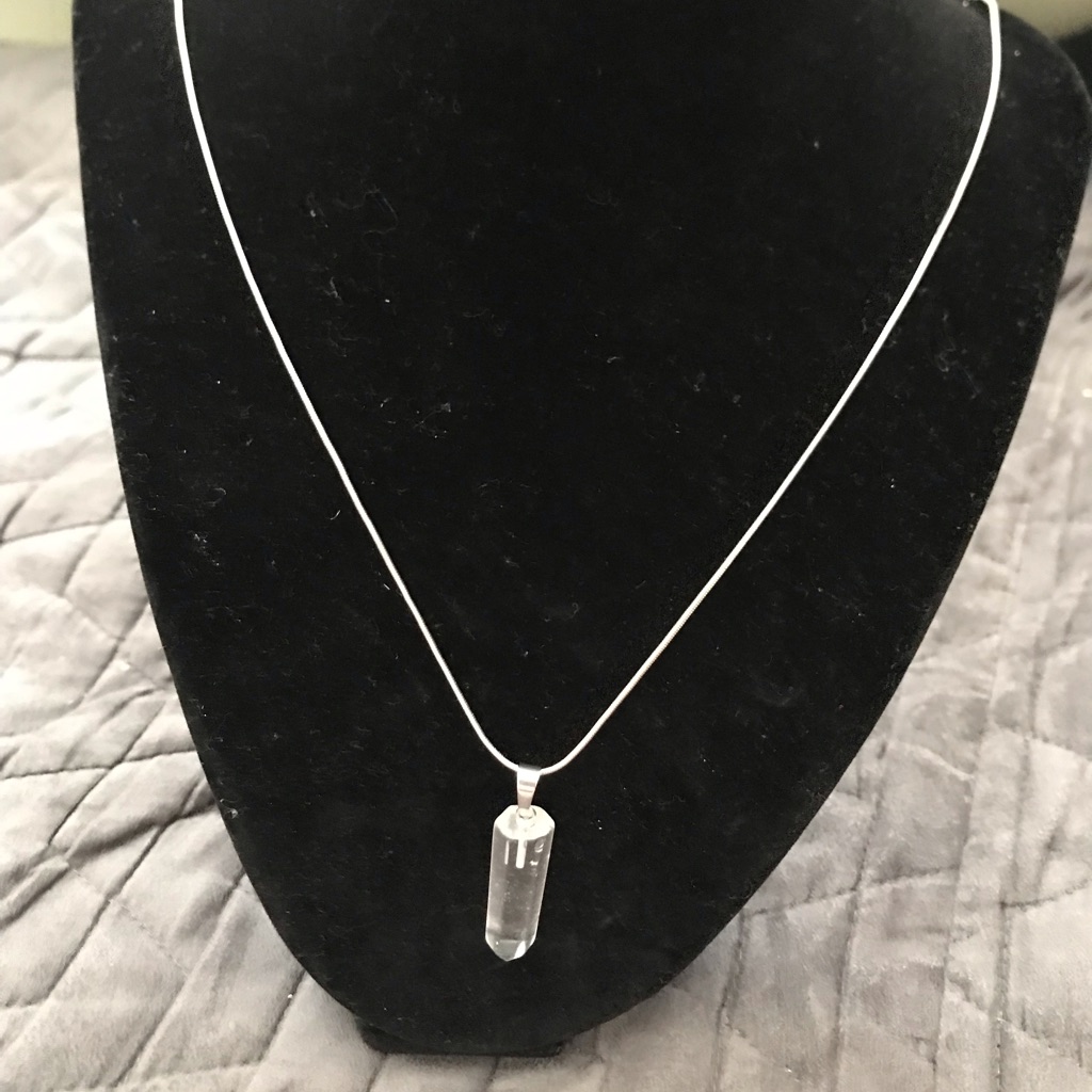 Clear Crystal Necklace